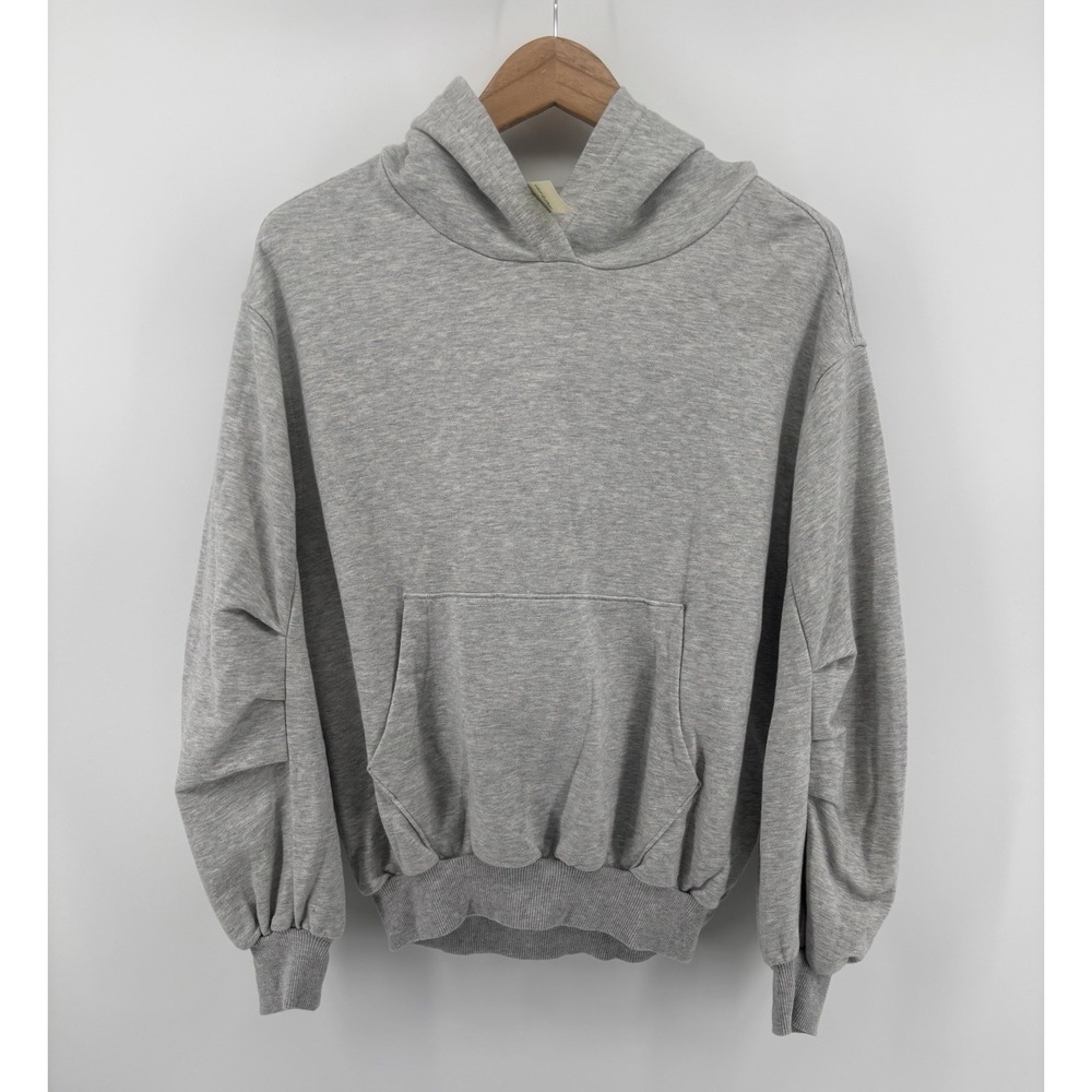 NWT Aerie Jet Setter Hoodie in Gray Sz XS Oversized Cozy Lounge Preppy $60